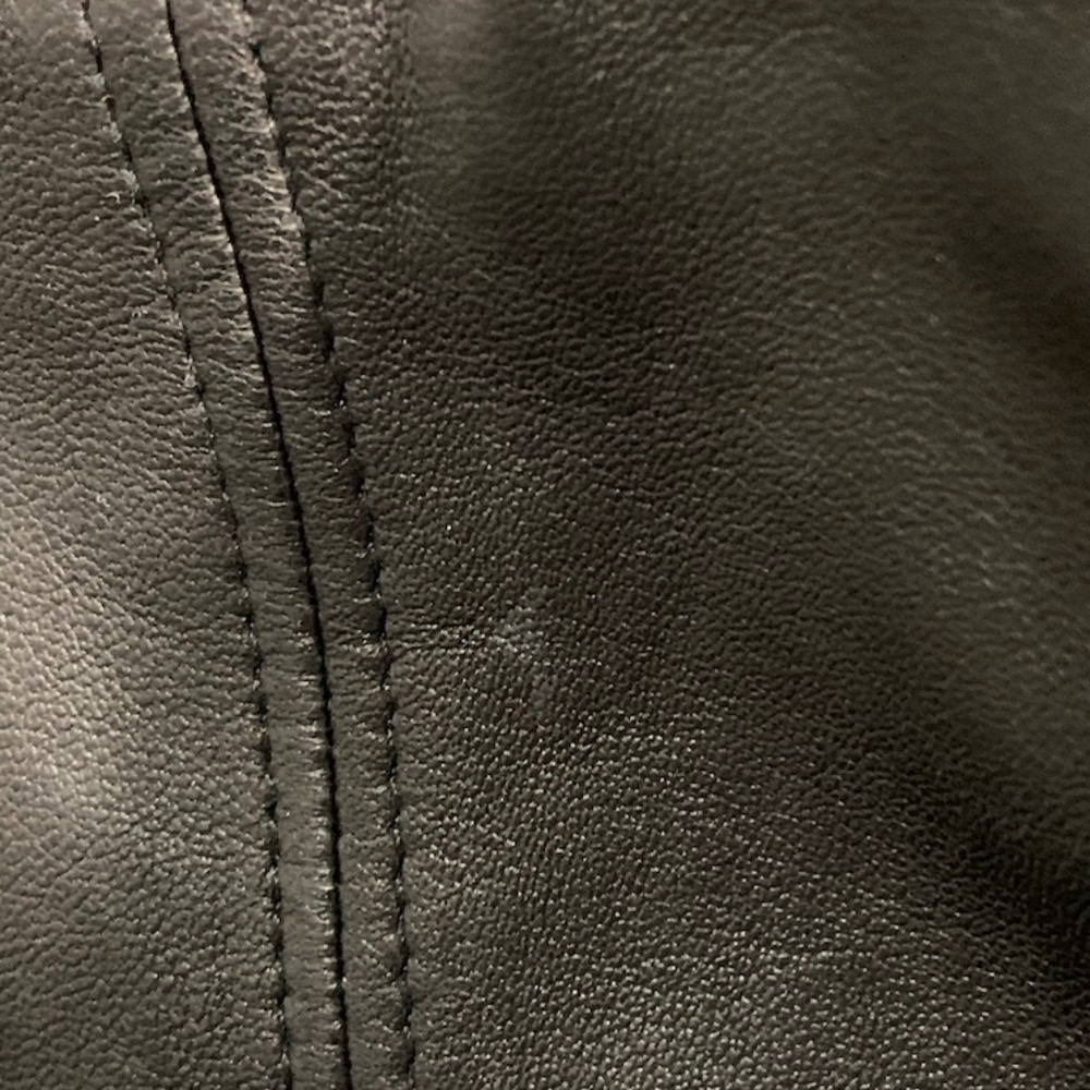 Polo Ralph Lauren A-Line Leather Mini Skater Skirt - Picture 8 of 8